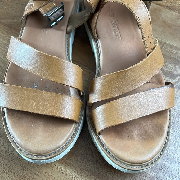 Womens Timberland Leather Strap Sandal - Picture 6 of 9
